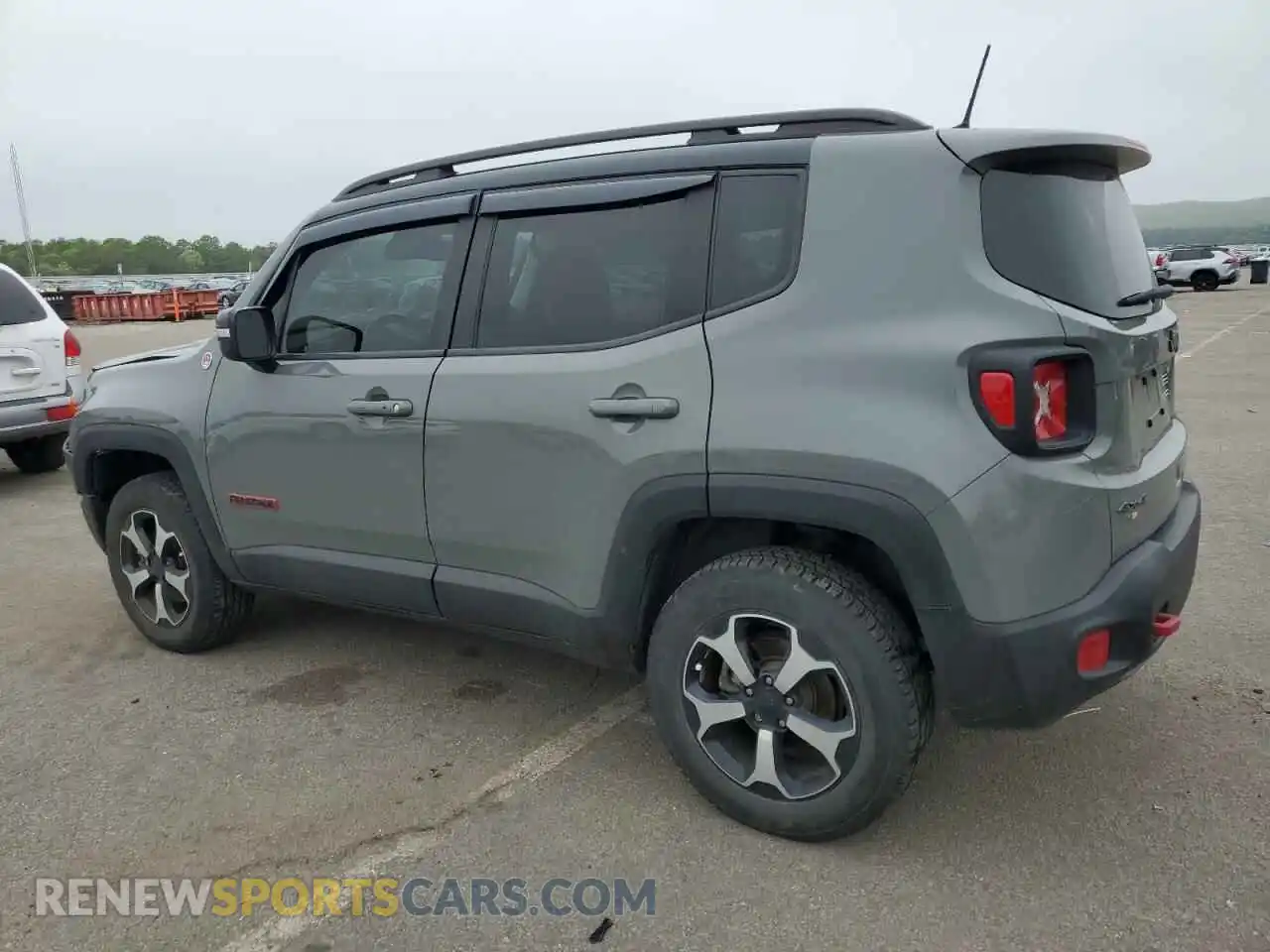 2 Photograph of a damaged car ZACNJDC17MPM92408 JEEP RENEGADE 2021