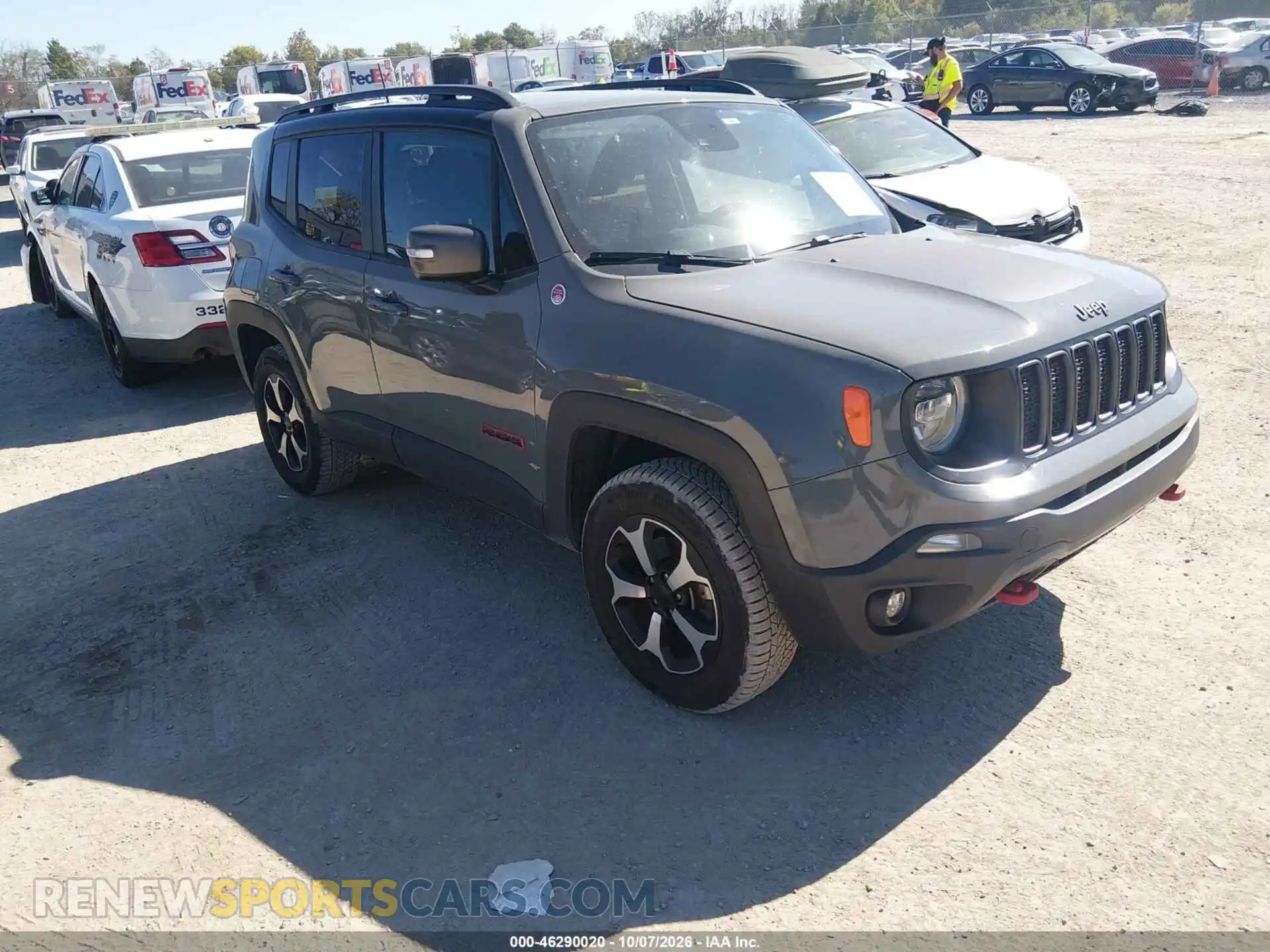 1 fotografías del automóvil dañado ZACNJDC18MPM15157 JEEP RENEGADE 2021