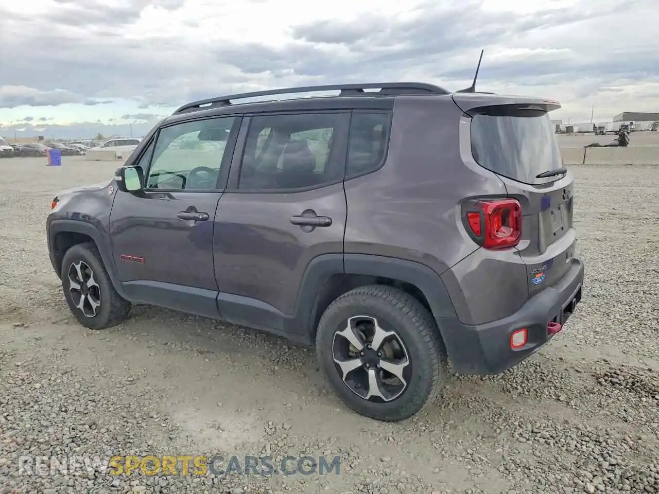 2 Photograph of a damaged car ZACNJDC18MPM48224 JEEP RENEGADE 2021