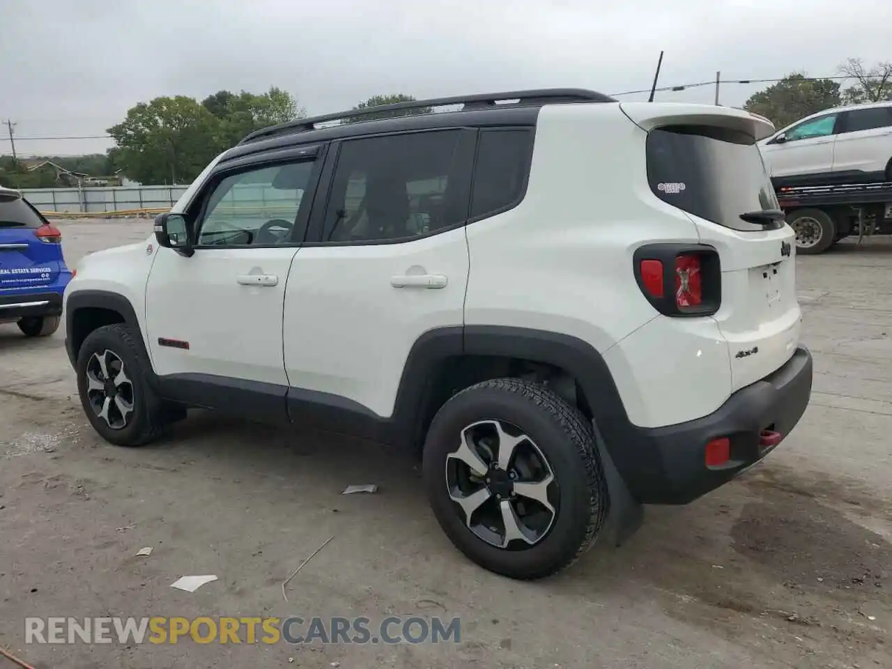 2 Photograph of a damaged car ZACNJDC19MPM30234 JEEP RENEGADE 2021