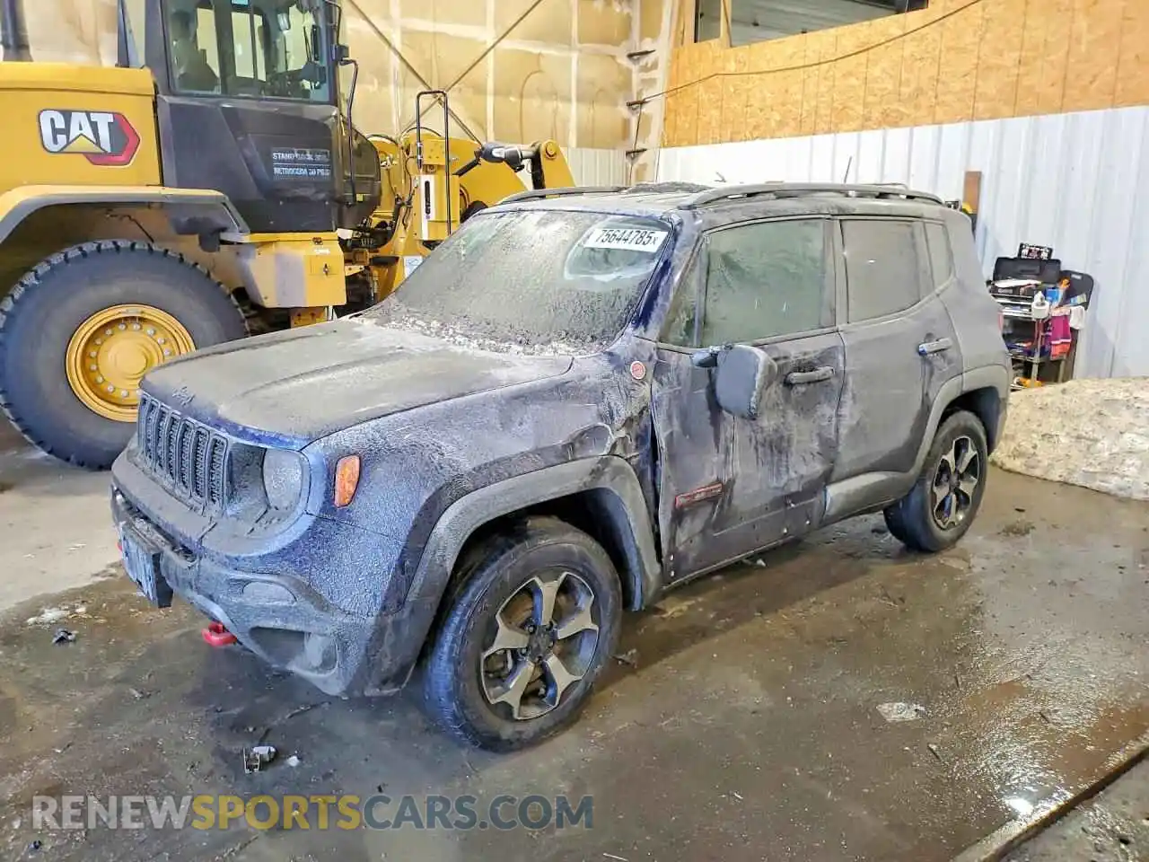 1 fotografías del automóvil dañado ZACNJDC19MPN36666 JEEP RENEGADE 2021