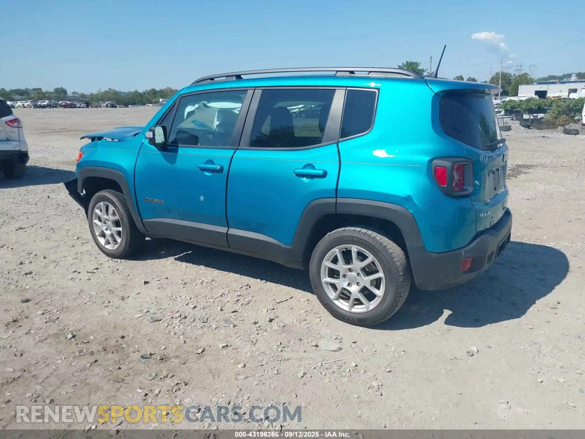 3 Photograph of a damaged car ZACNJDD10MPM27463 JEEP RENEGADE 2021