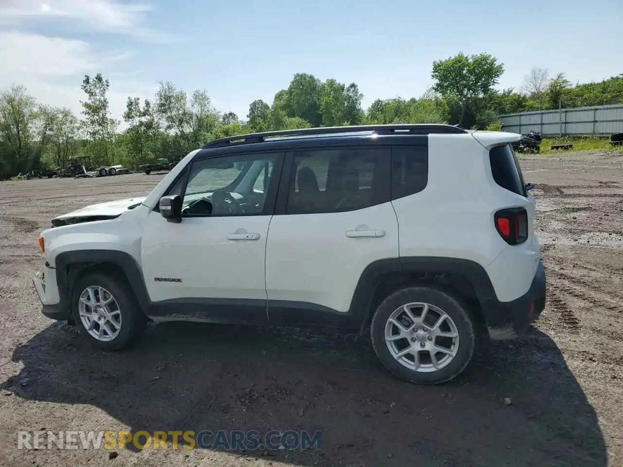 2 Photograph of a damaged car ZACNJDD12MPM95053 JEEP RENEGADE 2021