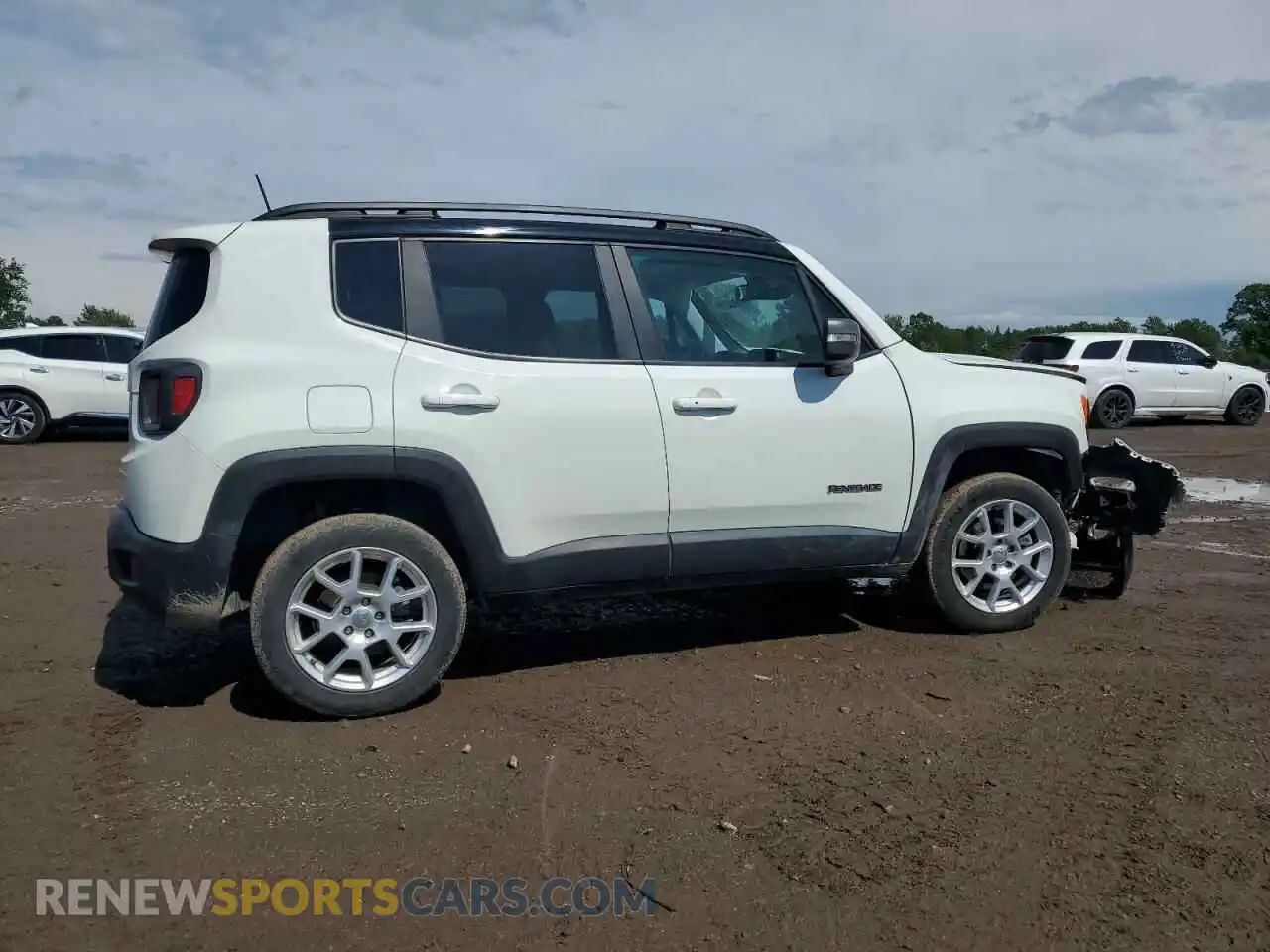 3 Photograph of a damaged car ZACNJDD12MPM95053 JEEP RENEGADE 2021