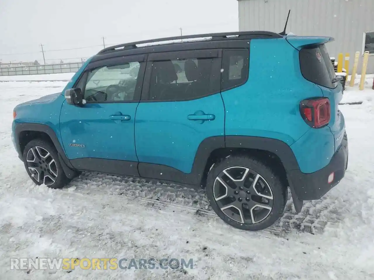 2 Photograph of a damaged car ZACNJDD13MPM13783 JEEP RENEGADE 2021