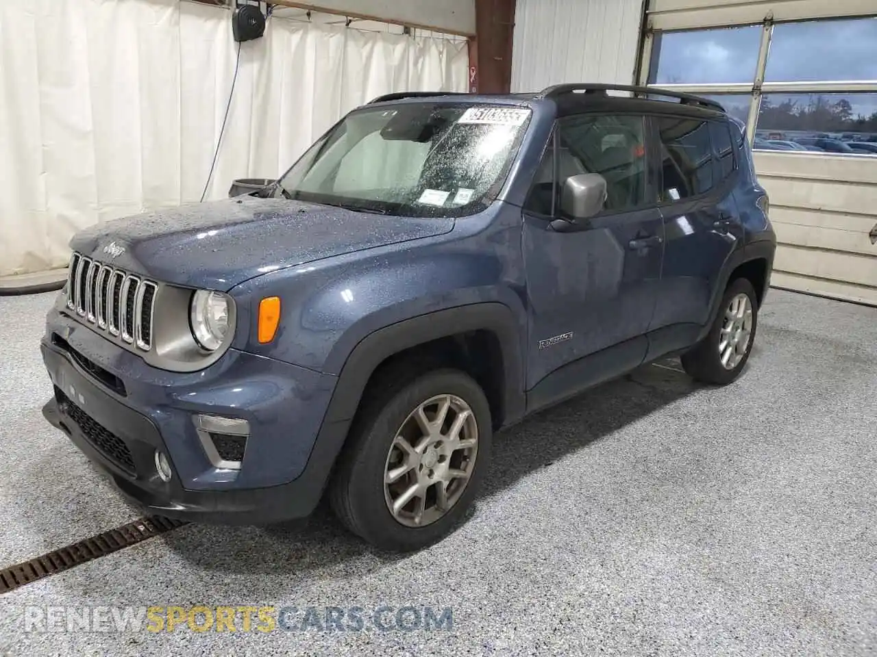 1 Photograph of a damaged car ZACNJDD13MPM40594 JEEP RENEGADE 2021