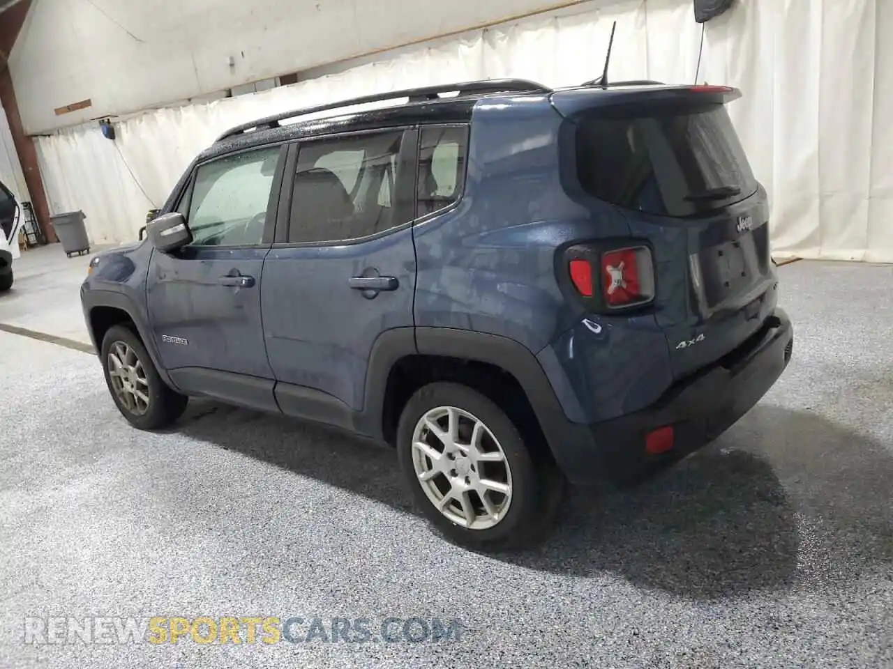 2 Photograph of a damaged car ZACNJDD13MPM40594 JEEP RENEGADE 2021