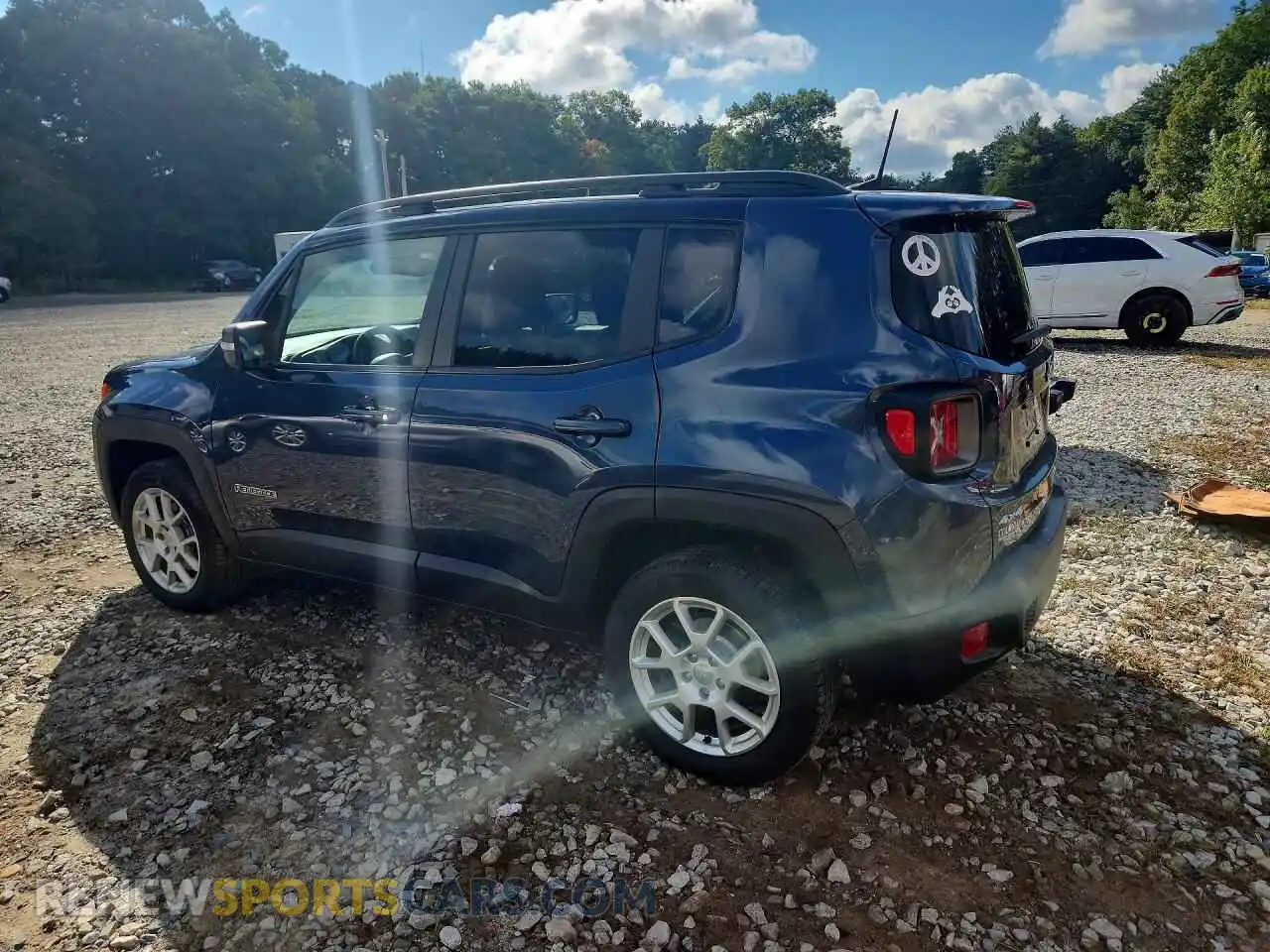 2 Photograph of a damaged car ZACNJDD14MPM71546 JEEP RENEGADE 2021