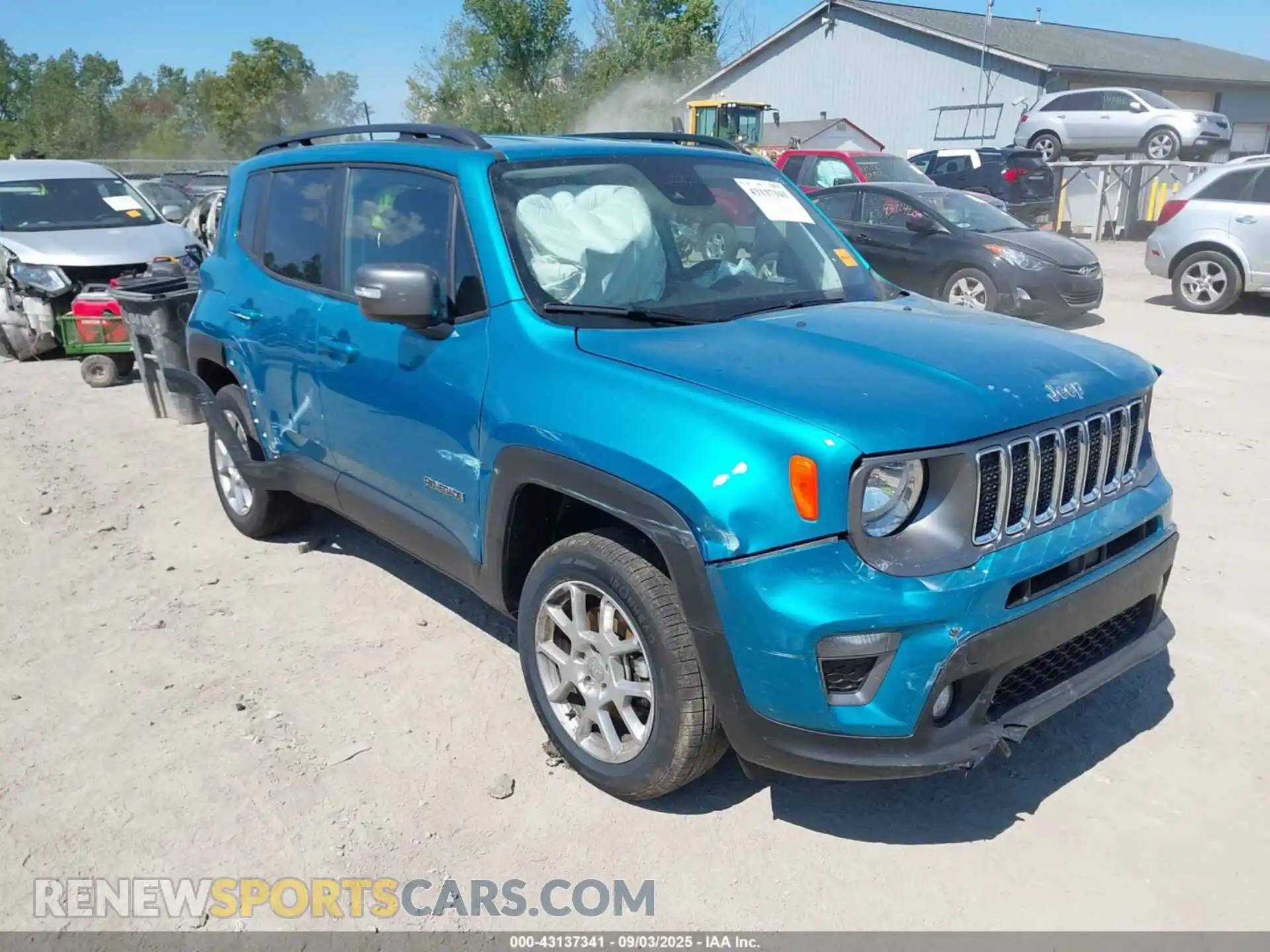1 fotografías del automóvil dañado ZACNJDD14MPN34967 JEEP RENEGADE 2021
