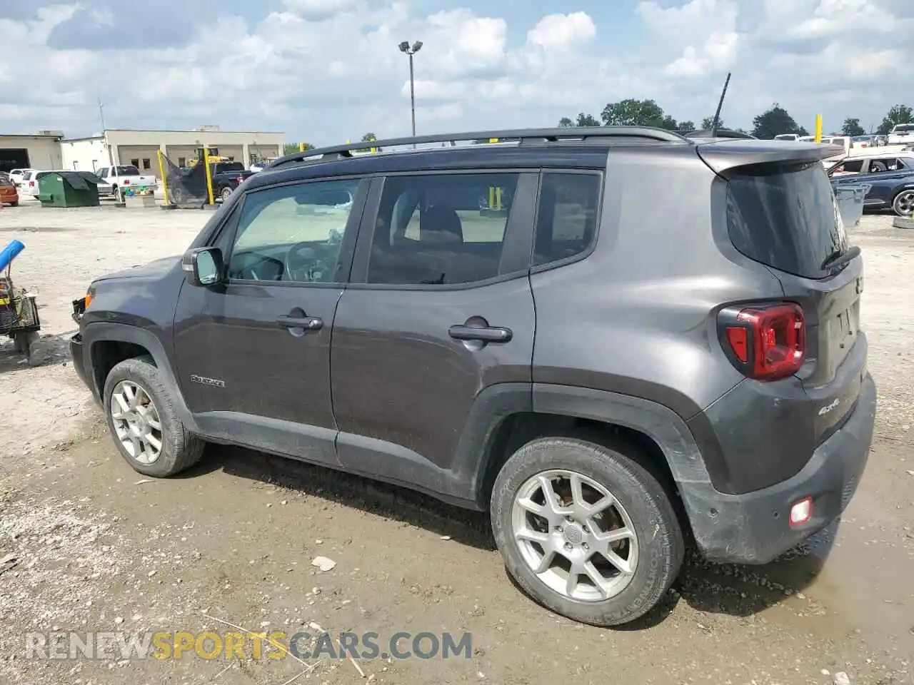2 Photograph of a damaged car ZACNJDD15MPM92664 JEEP RENEGADE 2021