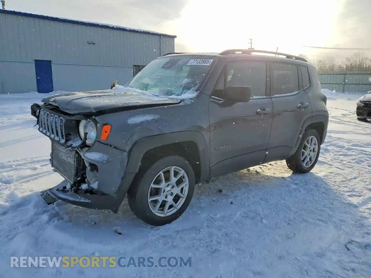 1 fotografías del automóvil dañado ZACNJDA11NPN50601 JEEP RENEGADE 2022