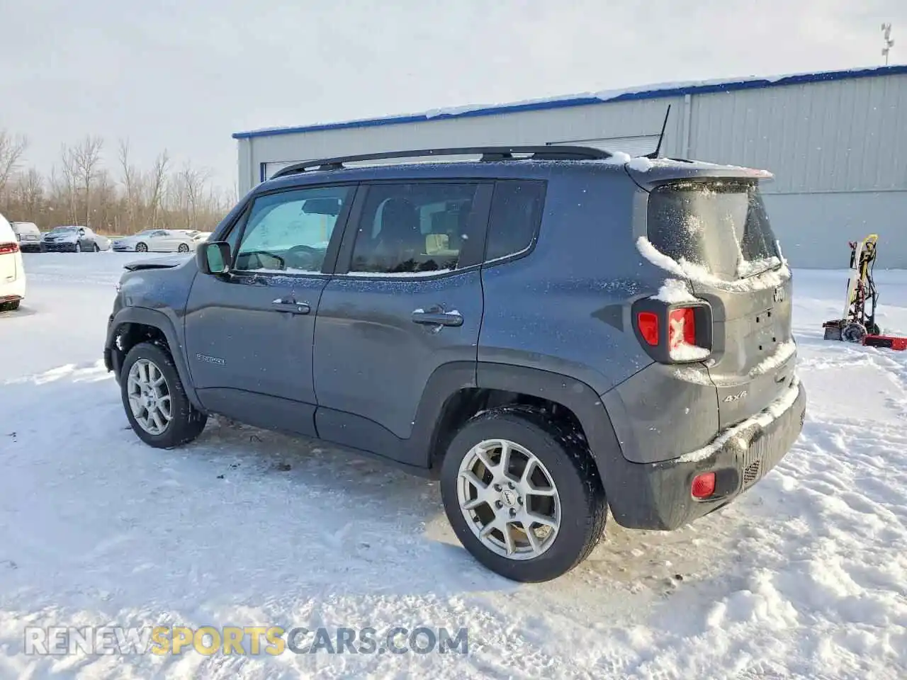 2 fotografías del automóvil dañado ZACNJDA11NPN50601 JEEP RENEGADE 2022