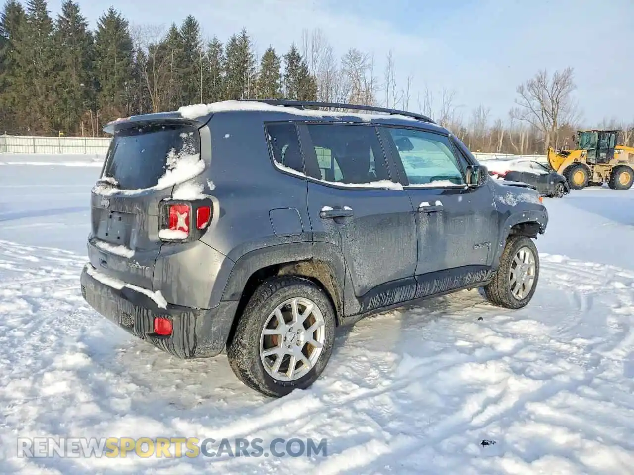 3 fotografías del automóvil dañado ZACNJDA11NPN50601 JEEP RENEGADE 2022