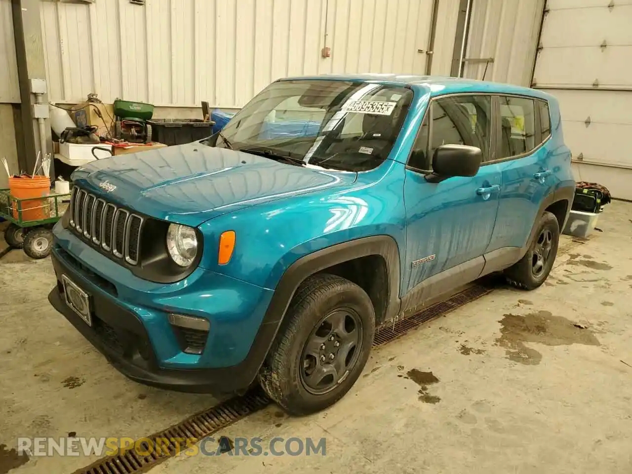 1 Photograph of a damaged car ZACNJDA11NPN65003 JEEP RENEGADE 2022