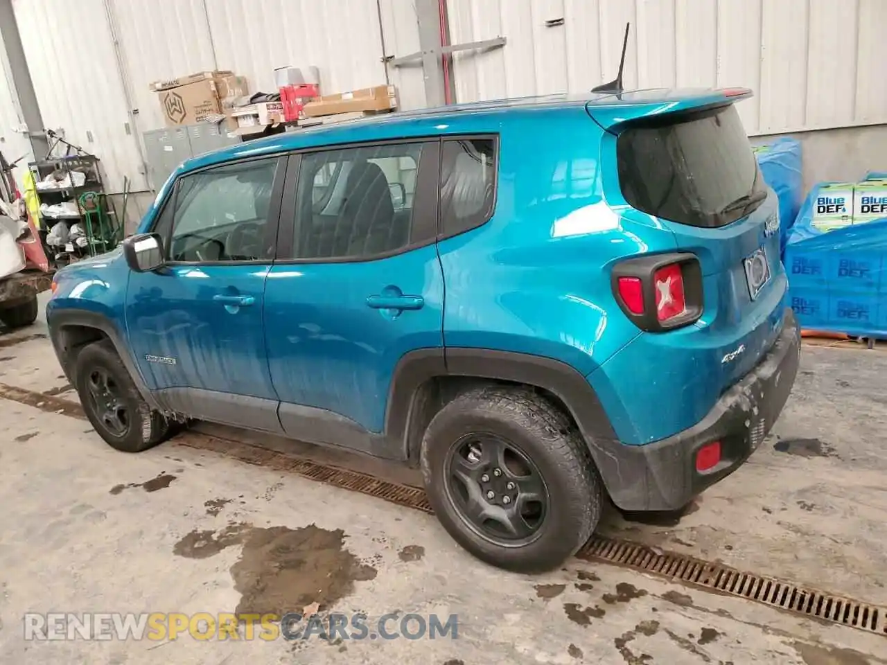 2 Photograph of a damaged car ZACNJDA11NPN65003 JEEP RENEGADE 2022