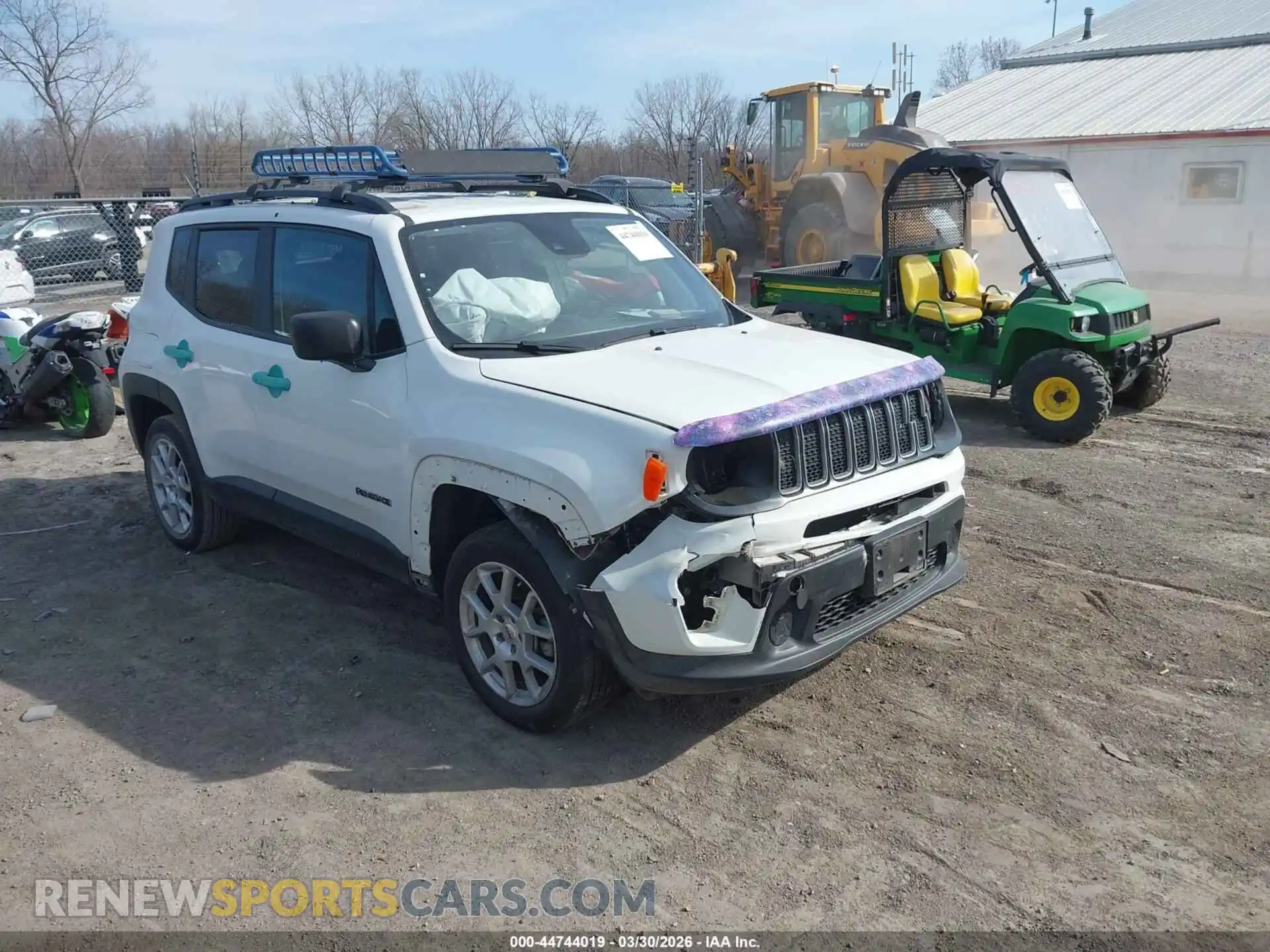 1 Фотография поврежденного автомобиля ZACNJDA17NPN58508 JEEP RENEGADE 2022