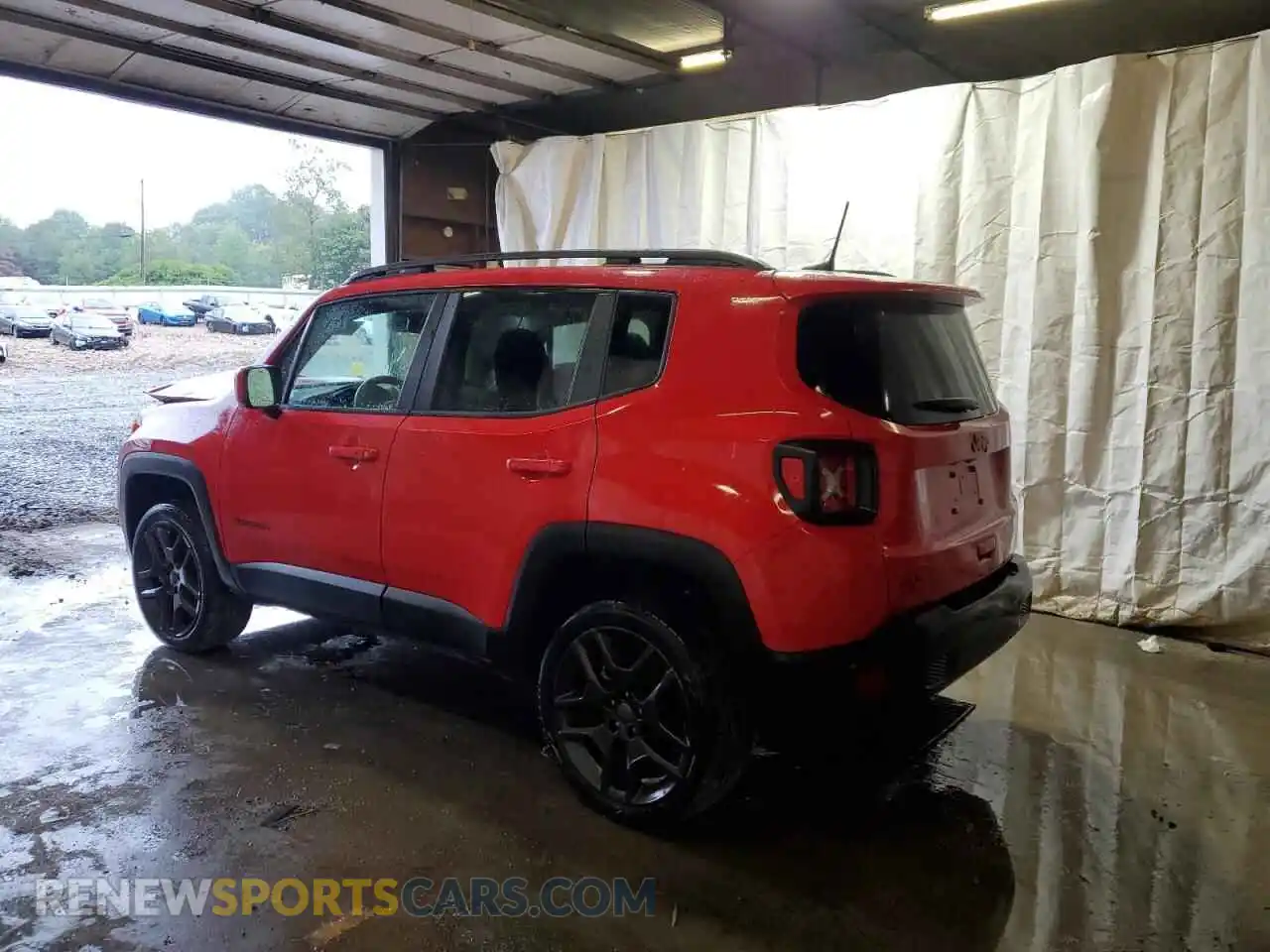 2 Photograph of a damaged car ZACNJDB10NPN93048 JEEP RENEGADE 2022
