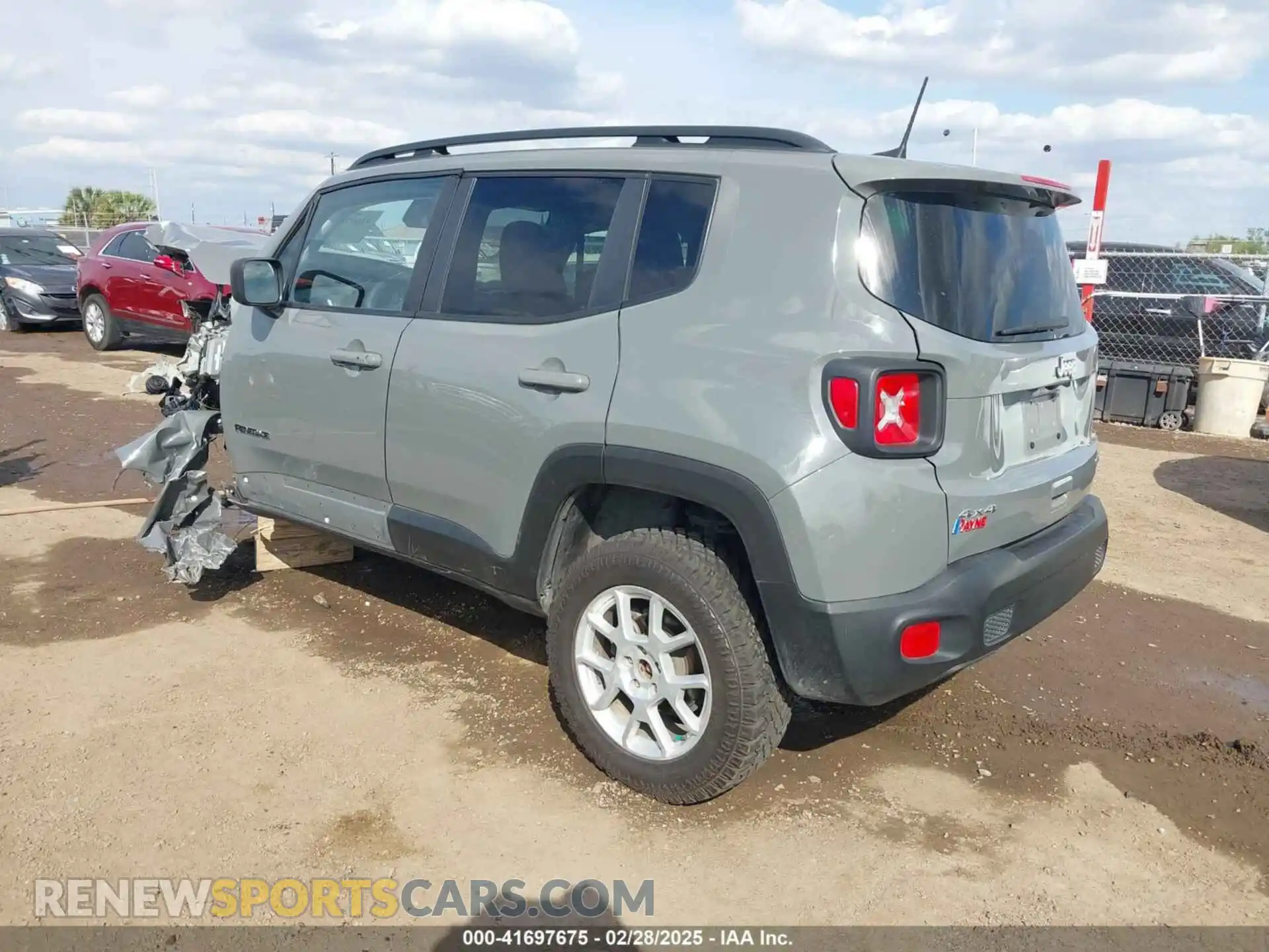 3 Photograph of a damaged car ZACNJDB17NPN48608 JEEP RENEGADE 2022