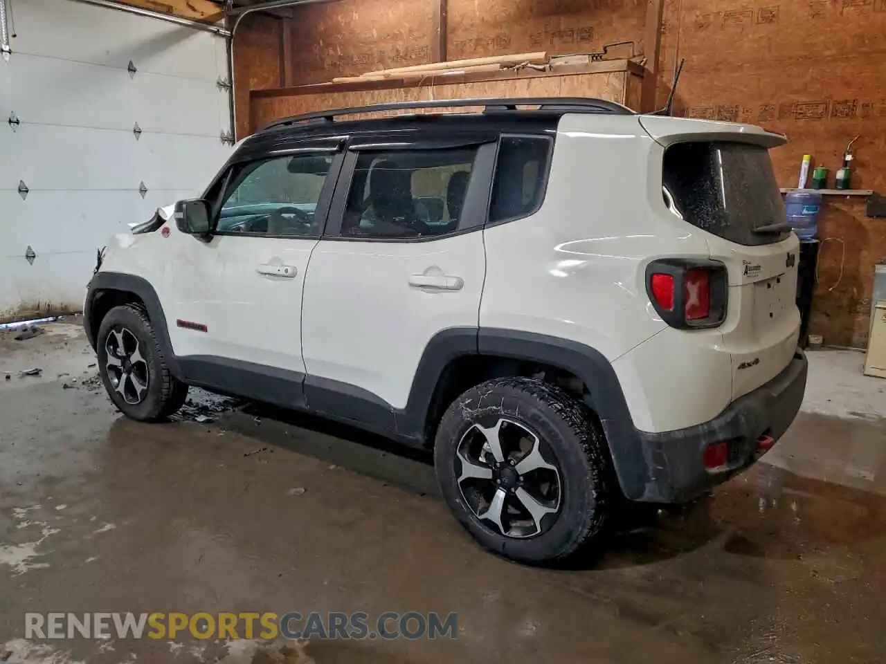 2 fotografías del automóvil dañado ZACNJDC1XNPN81262 JEEP RENEGADE 2022