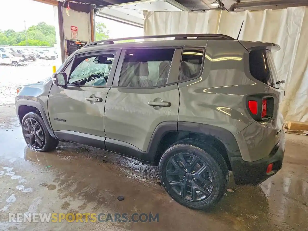 2 Photograph of a damaged car ZACNJDE14NPN58850 JEEP RENEGADE 2022