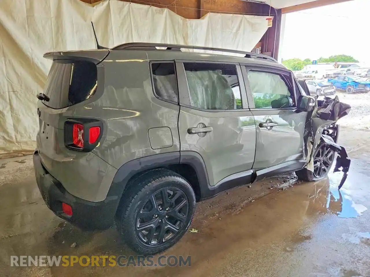 3 Photograph of a damaged car ZACNJDE14NPN58850 JEEP RENEGADE 2022