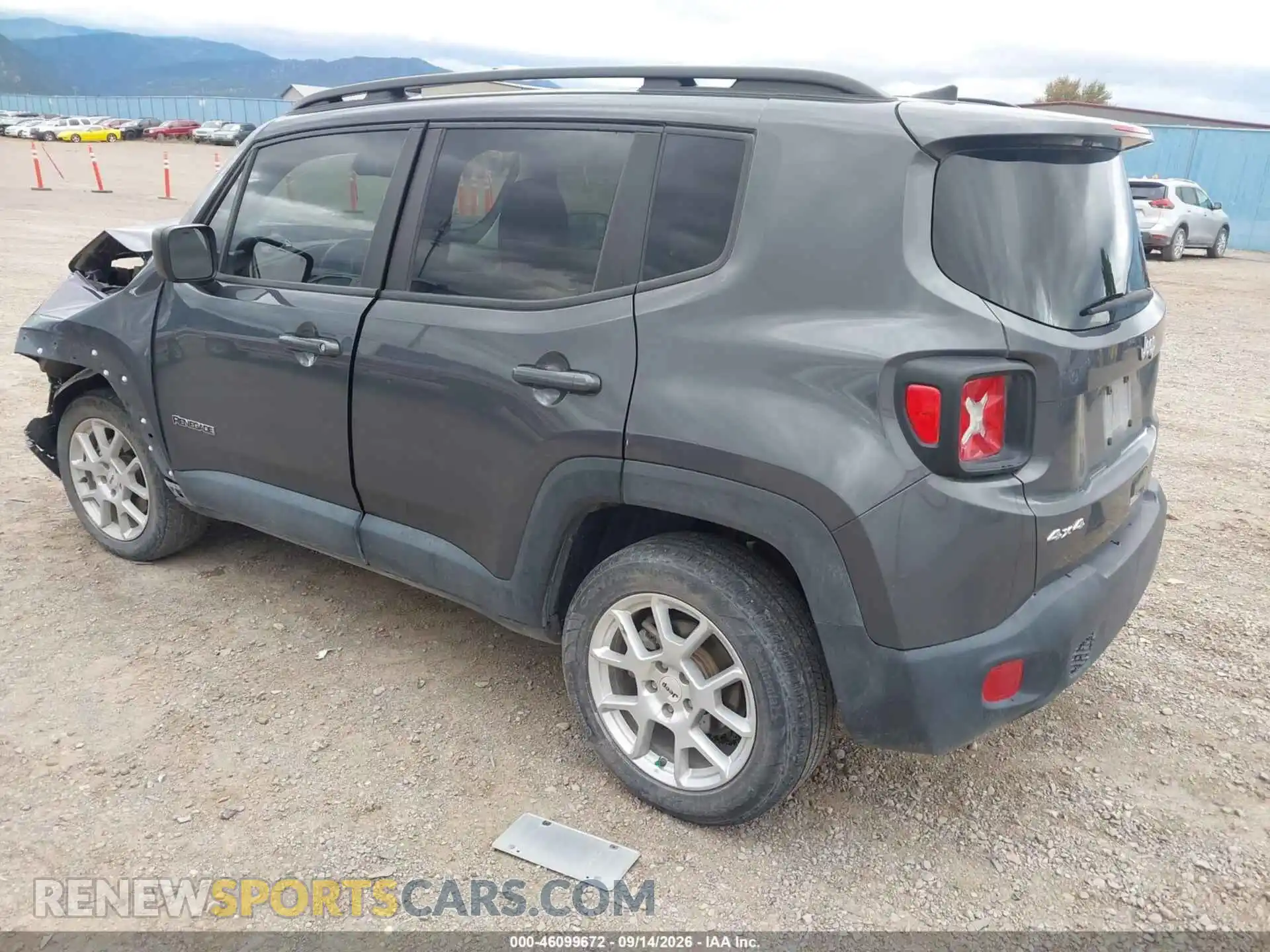 3 Photograph of a damaged car ZACNJDB10PPP29682 JEEP RENEGADE 2023
