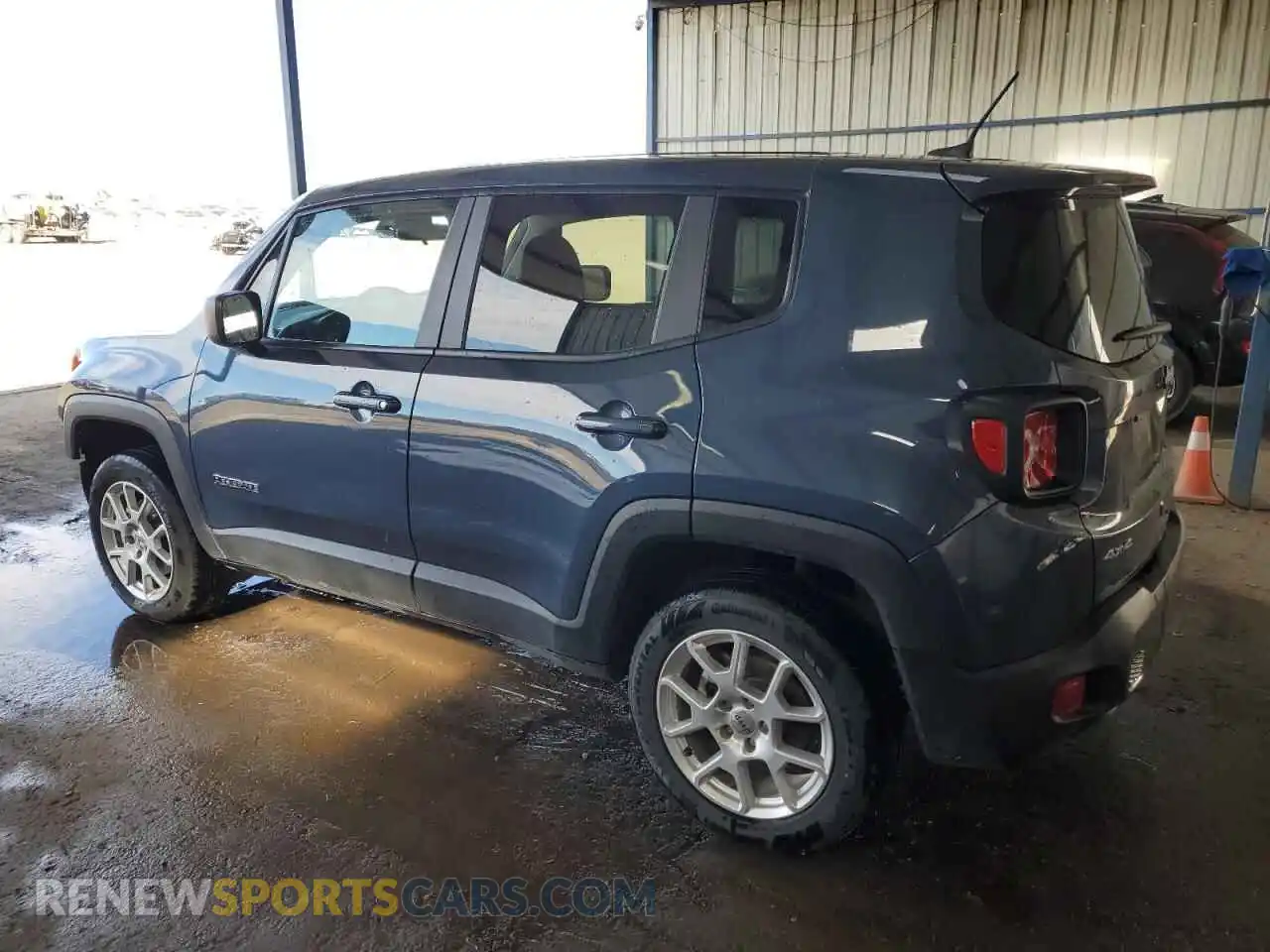 2 Photograph of a damaged car ZACNJDB10PPP65226 JEEP RENEGADE 2023