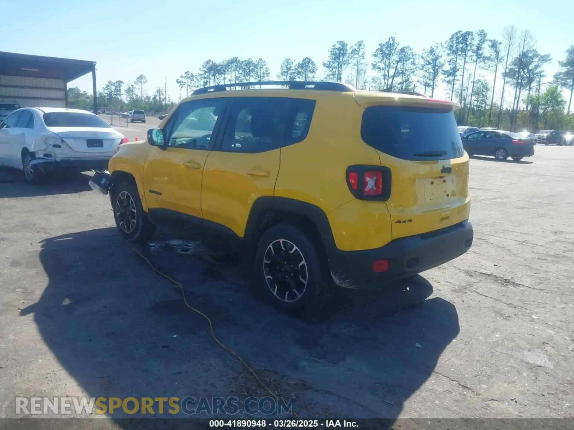 3 Photograph of a damaged car ZACNJDB11PPP58351 JEEP RENEGADE 2023