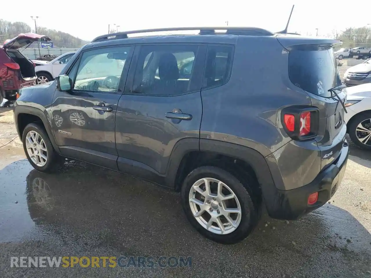 2 Photograph of a damaged car ZACNJDB12PPP13032 JEEP RENEGADE 2023