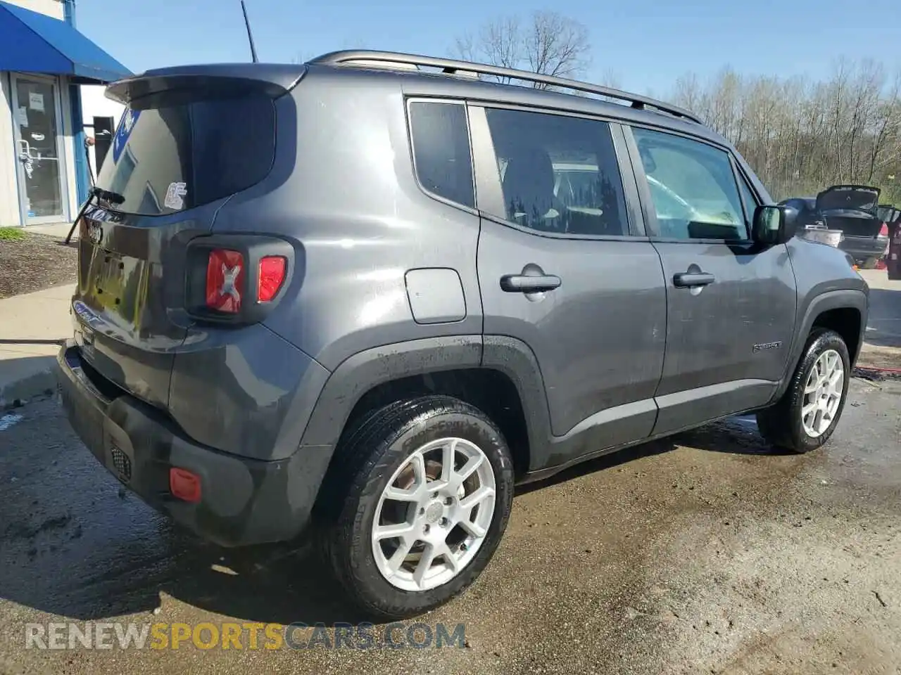3 Photograph of a damaged car ZACNJDB12PPP13032 JEEP RENEGADE 2023
