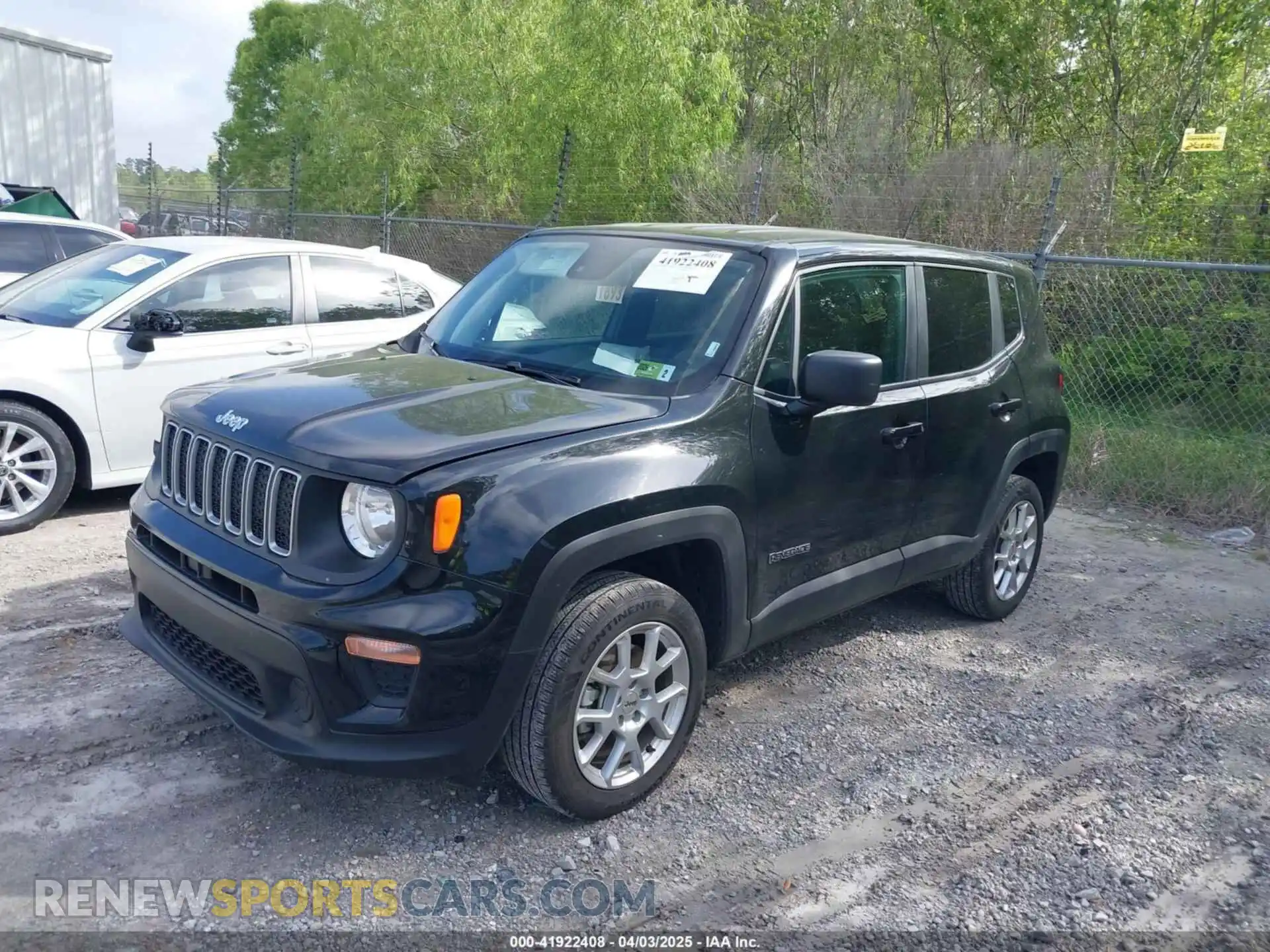 2 Photograph of a damaged car ZACNJDB12PPP72694 JEEP RENEGADE 2023