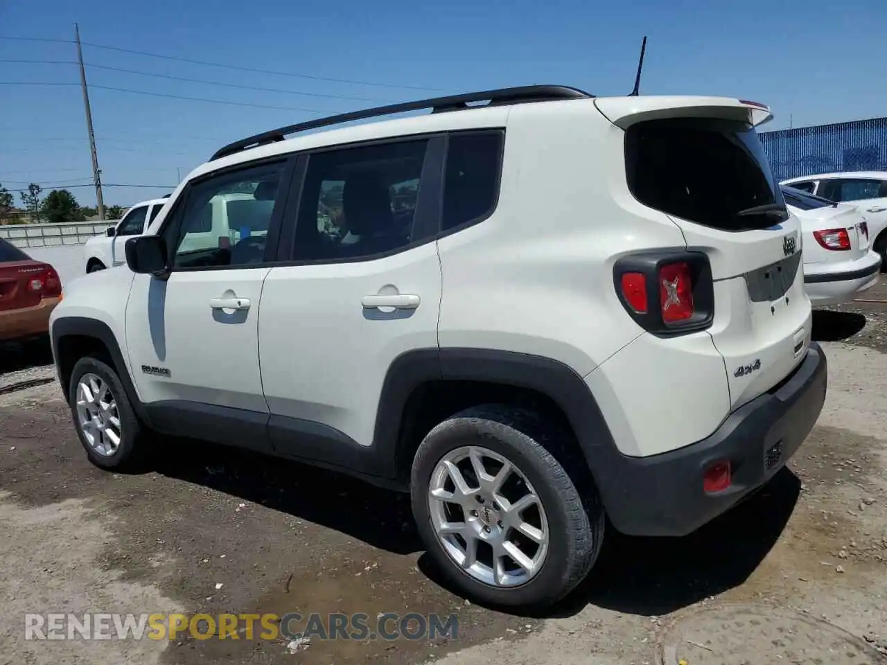 2 Photograph of a damaged car ZACNJDB13PPP25545 JEEP RENEGADE 2023