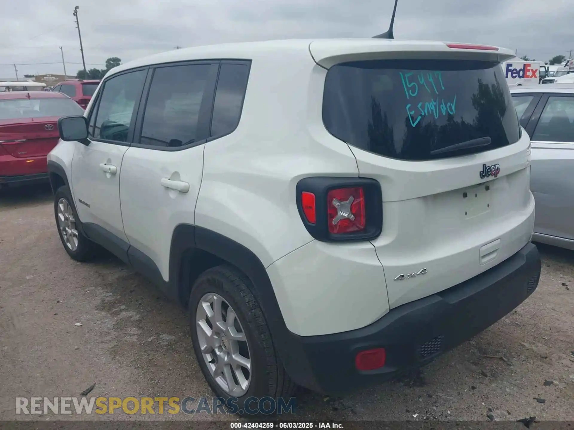 3 Фотография поврежденного автомобиля ZACNJDB13PPP72672 JEEP RENEGADE 2023