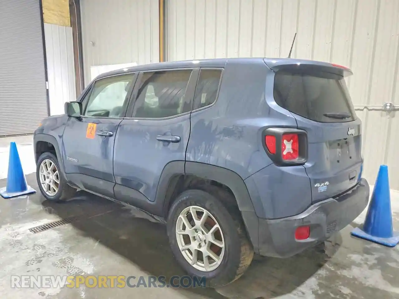 2 Photograph of a damaged car ZACNJDB14PPP15879 JEEP RENEGADE 2023