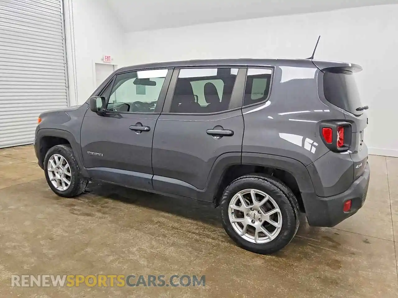 2 Photograph of a damaged car ZACNJDB14PPP38255 JEEP RENEGADE 2023