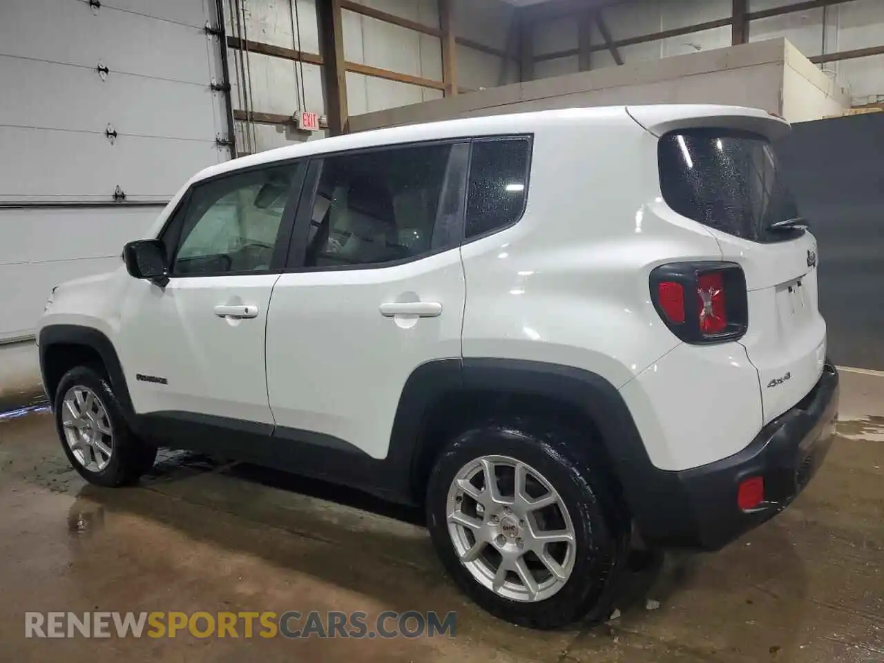 2 Photograph of a damaged car ZACNJDB15PPP67926 JEEP RENEGADE 2023