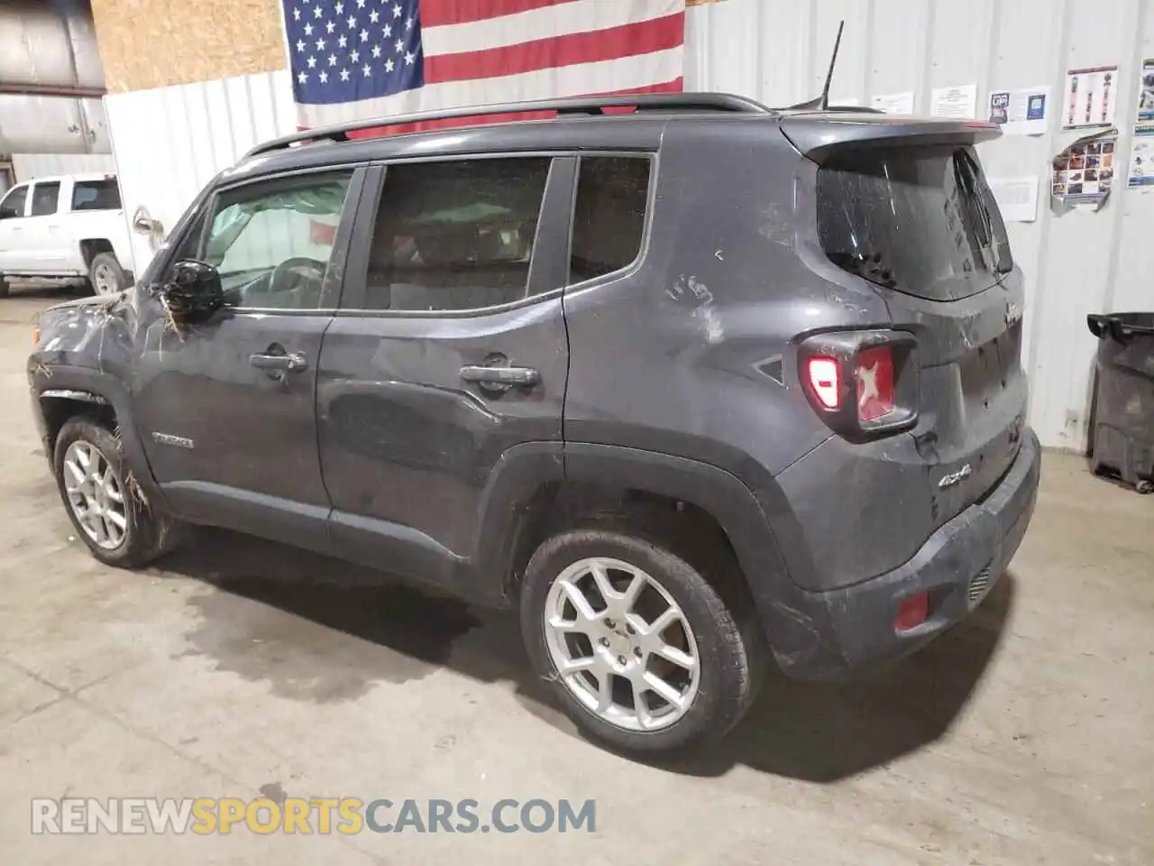 2 Photograph of a damaged car ZACNJDB16PPP13924 JEEP RENEGADE 2023