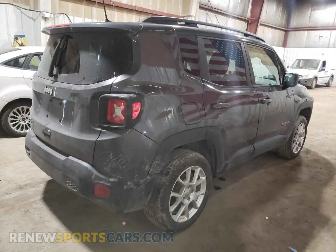 3 Photograph of a damaged car ZACNJDB16PPP13924 JEEP RENEGADE 2023