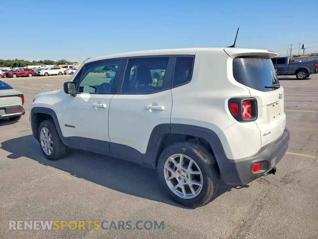 2 Photograph of a damaged car ZACNJDB16PPP28729 JEEP RENEGADE 2023