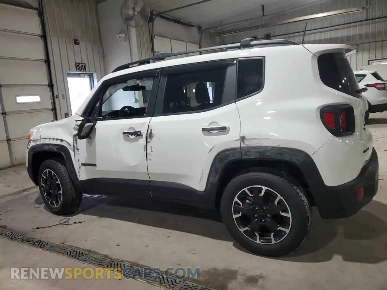 2 Photograph of a damaged car ZACNJDB16PPP61066 JEEP RENEGADE 2023