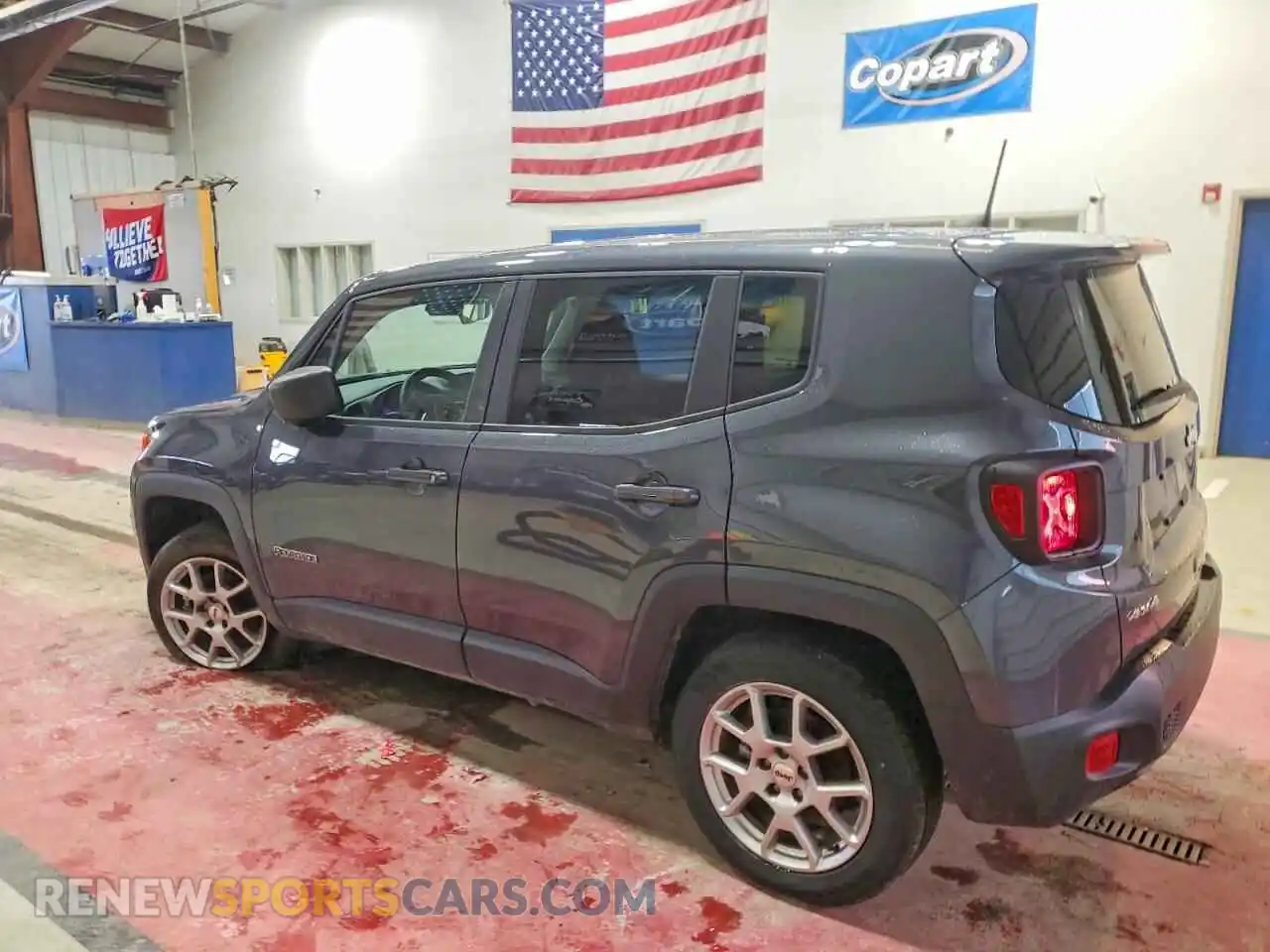 2 Фотография поврежденного автомобиля ZACNJDB17PPP19781 JEEP RENEGADE 2023