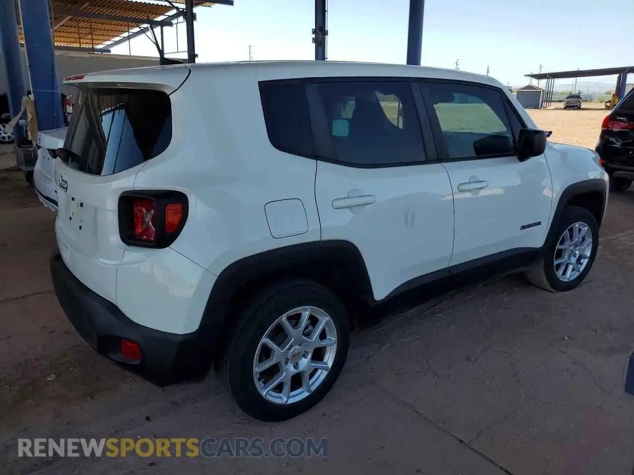 3 fotografías del automóvil dañado ZACNJDB17PPP24608 JEEP RENEGADE 2023