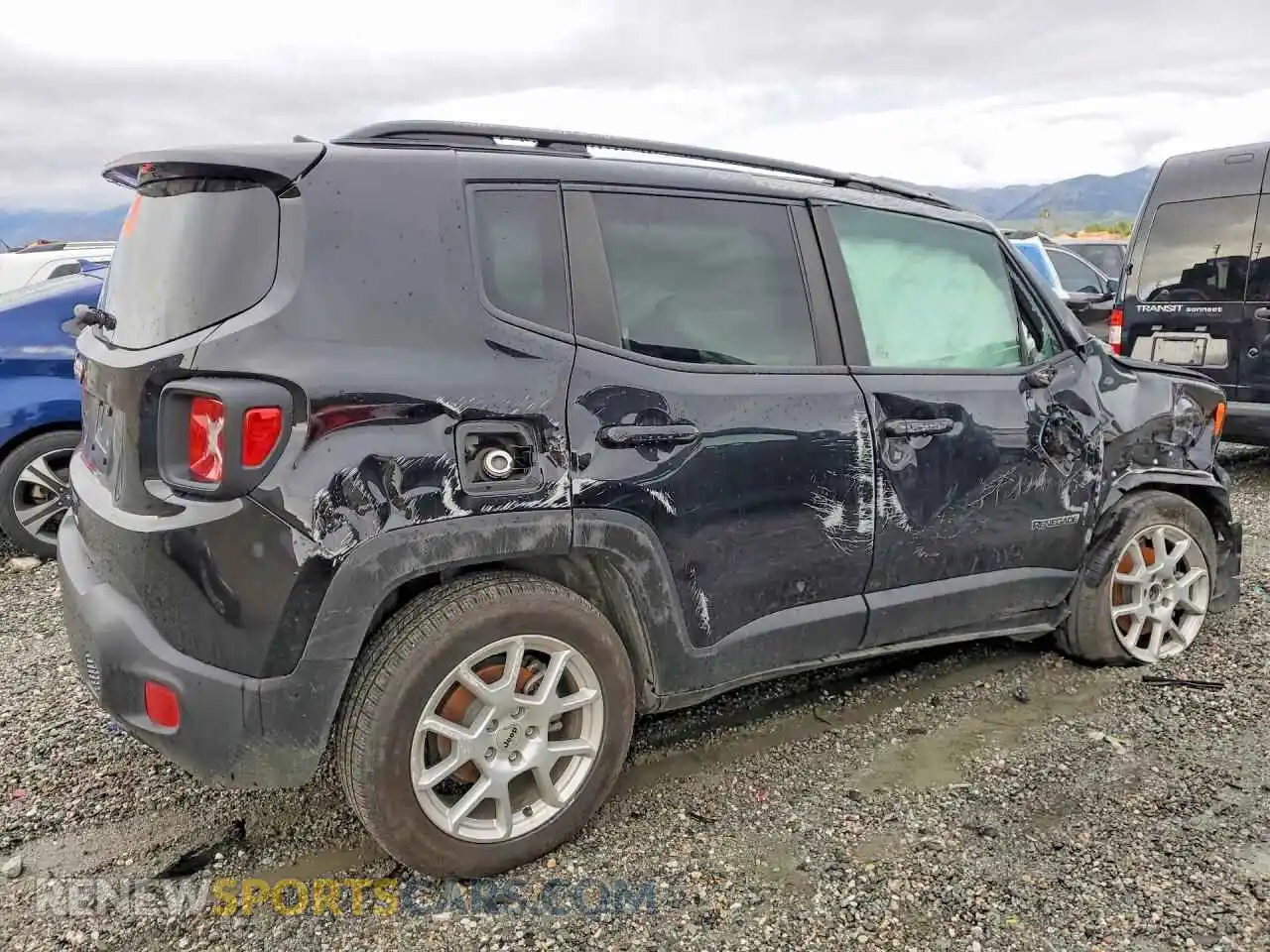 3 Photograph of a damaged car ZACNJDB18PPP60372 JEEP RENEGADE 2023