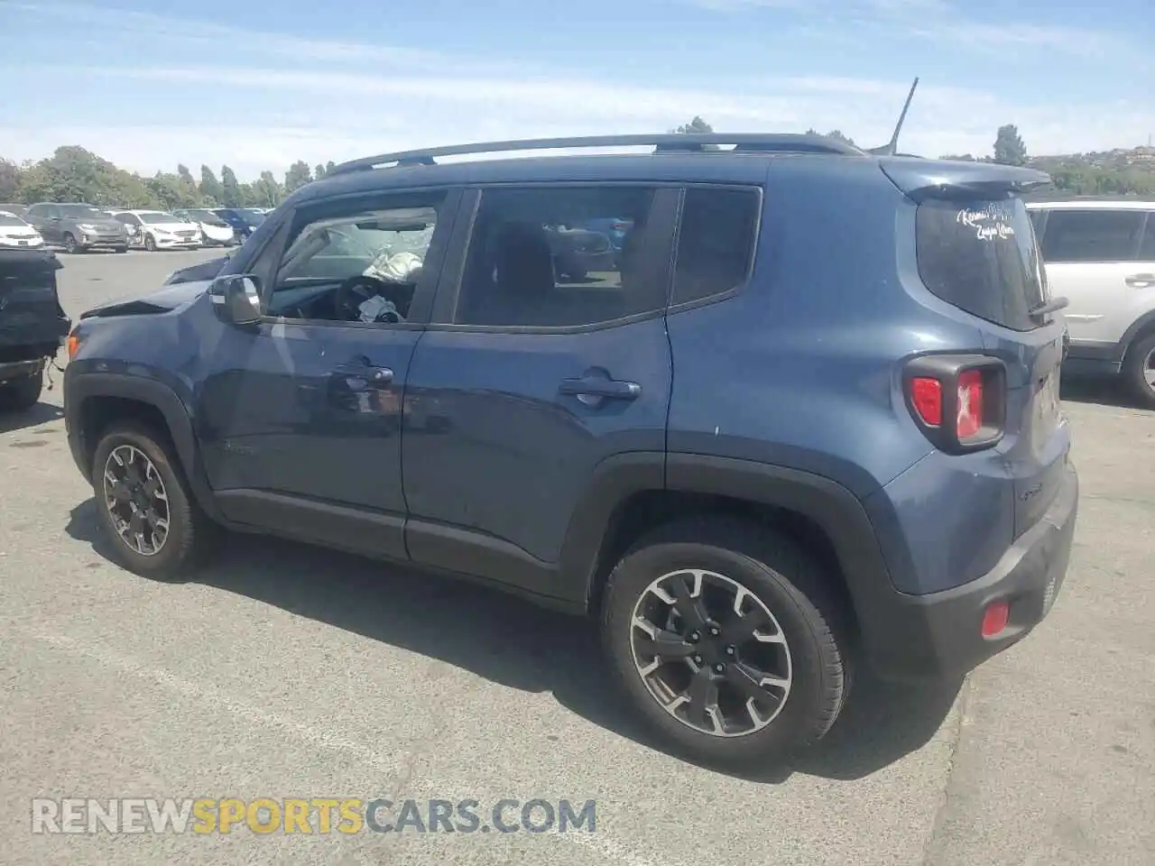 2 Photograph of a damaged car ZACNJDB19PPP61644 JEEP RENEGADE 2023