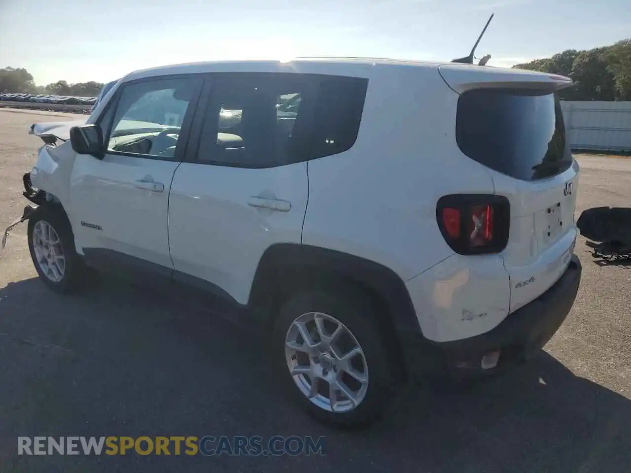 2 Photograph of a damaged car ZACNJDB19PPP62793 JEEP RENEGADE 2023