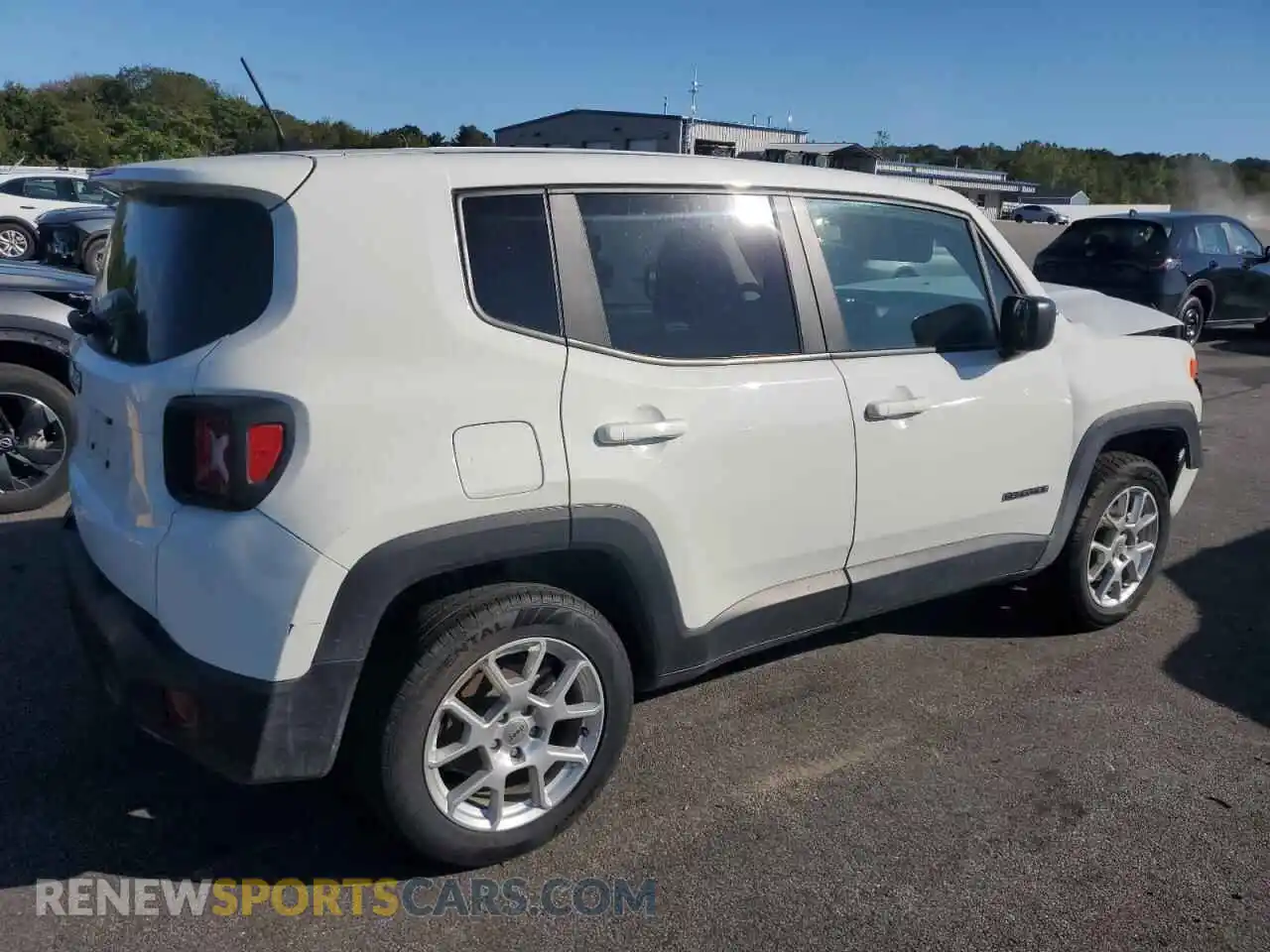 3 Photograph of a damaged car ZACNJDB19PPP62793 JEEP RENEGADE 2023