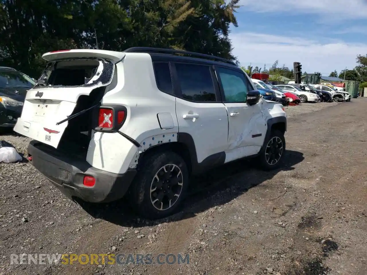 3 Photograph of a damaged car ZACNJDC11PPP71146 JEEP RENEGADE 2023