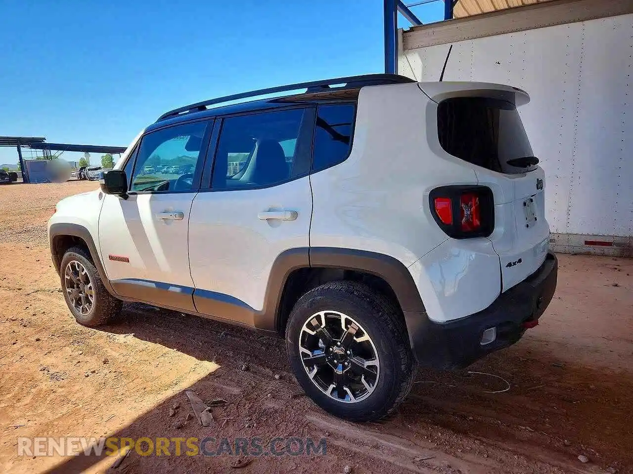 2 Photograph of a damaged car ZACNJDC17PPP44520 JEEP RENEGADE 2023