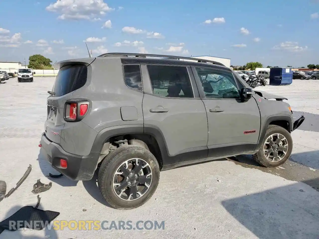 3 Photograph of a damaged car ZACNJDC19PPP39268 JEEP RENEGADE 2023