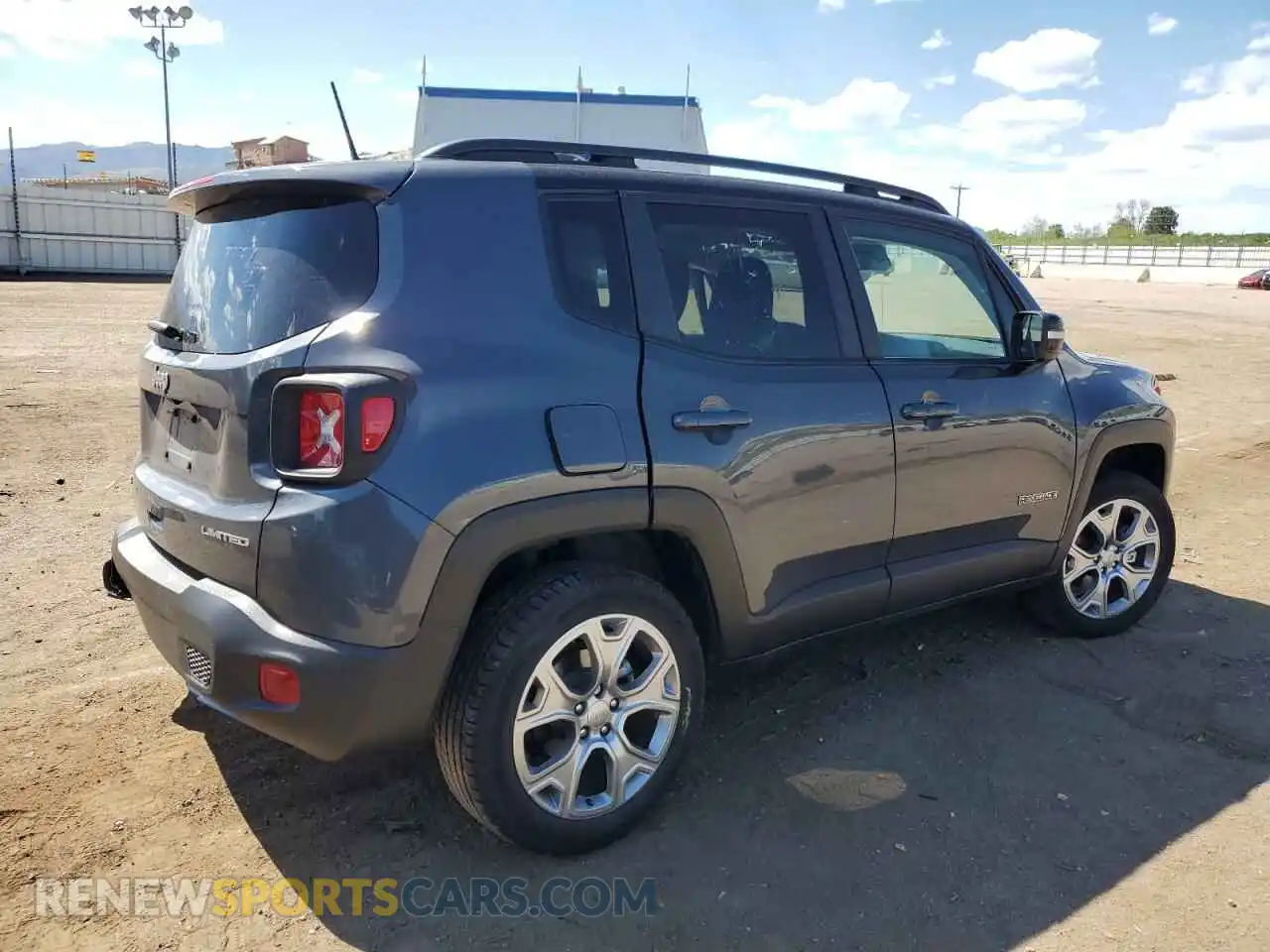 3 Photograph of a damaged car ZACNJDD16PPP18537 JEEP RENEGADE 2023